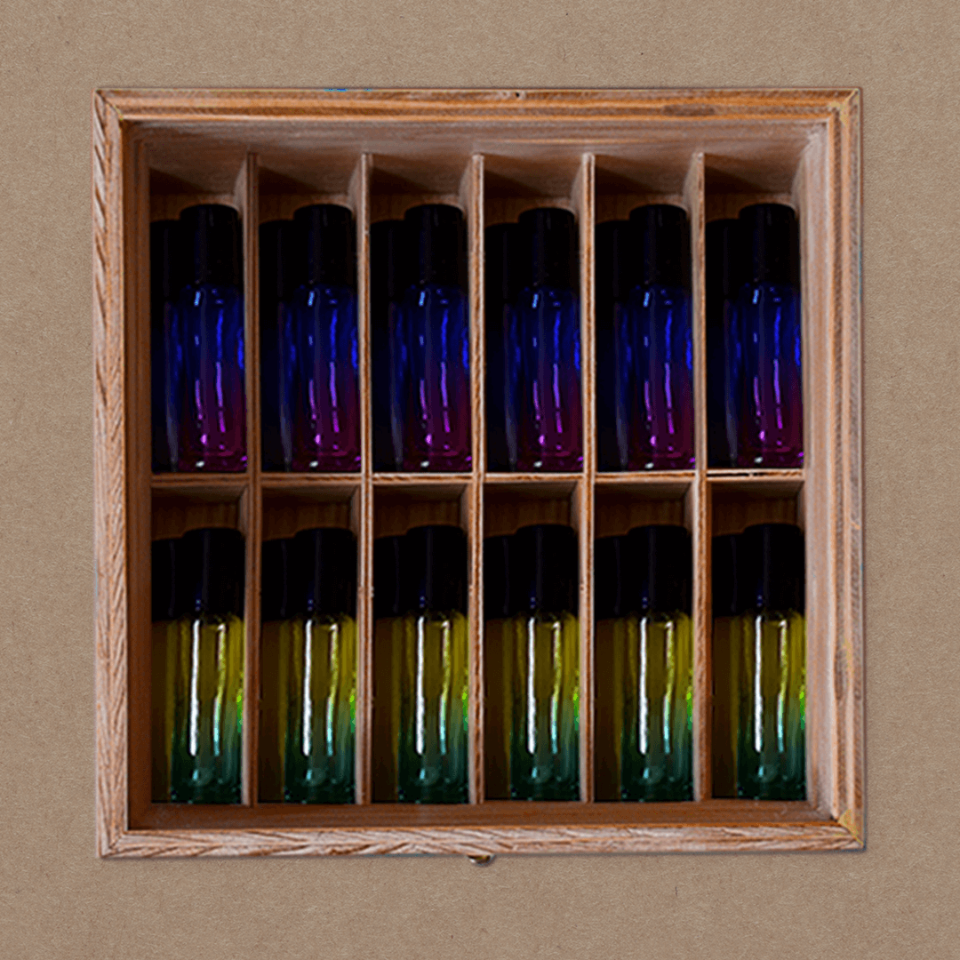 Caja "Colores" para aceites esenciales